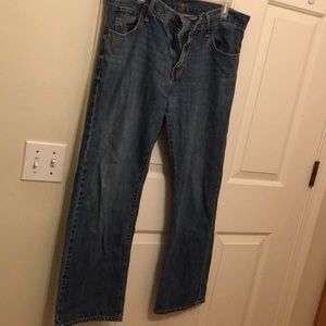 34x30 Old Navy, medium wash, straight leg jeans